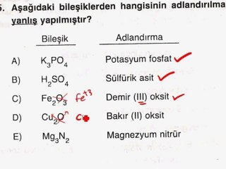 21 mart deneme kimya soru B25