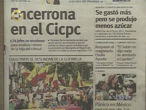 Titulares de Primera Página este 21 de Marzo