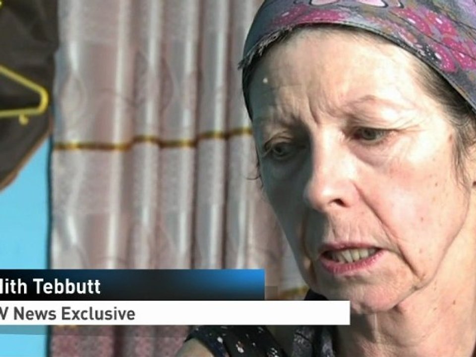 Judith Tebbutt speaks after being released