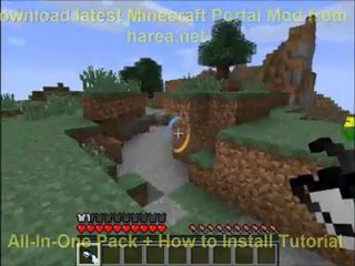 Minecraft Portal Gun Mod Download | Latest Version All-In-One!