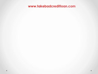 Loan for bad Credit – Low interest, no upfront fees