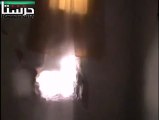 فري برس ريف دمشق حرستا المحتلة آثار الدمار والقصف في بيوت السكان  20 3 2012