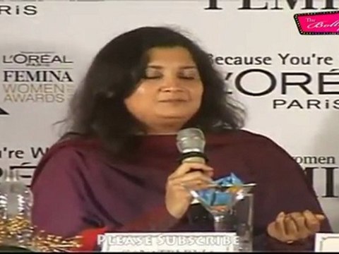 Natalie Gerschtein Bytes In L'Oréal Paris Femina Women Awards 2012
