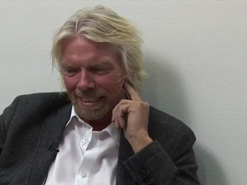 Sir Richard Branson on  supersonic travel
