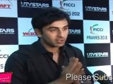 Ranbir Kapoor At FICCI Frames Excellence Awards 2012