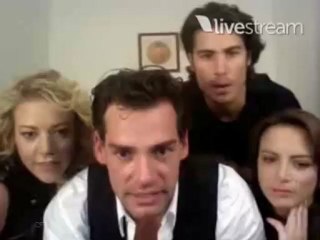 Twitcam Cristian de la Fuente (@iamdelafuente), Silvia Navarro y parte del Elenco|| Completo