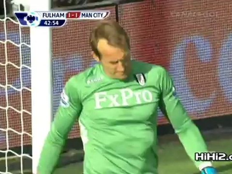 هدف مان سيتي على فولهام - اجويرو