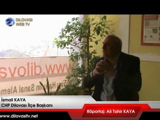 CEMİL YAMAN BAŞARILIMI?... İSMAİL KAYA..CHP...3 YILDA NELER OLDU?  www.dilovasitv.net