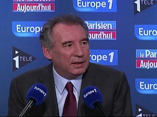Bayrou : "je n'appartiens pas à la majorité"