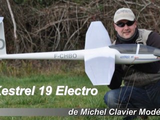 Le Kestrel 19 Electro de Michel Clavier Modélisme
