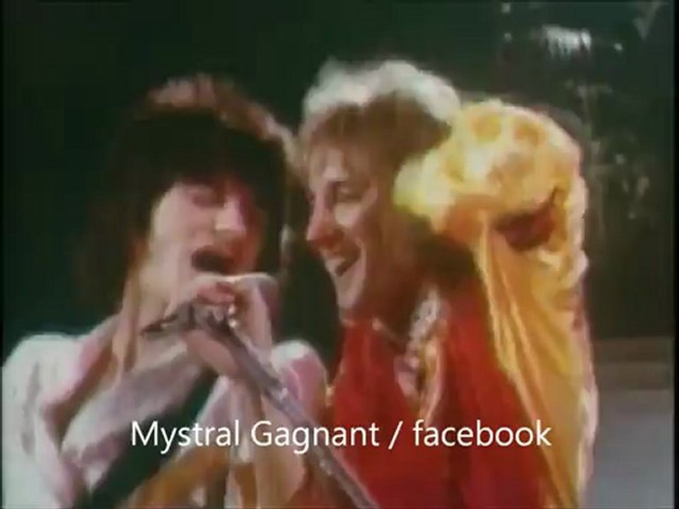 01 it's all over now FACES live Kilburn  Rod STEWART 1974 (last night tour) HD