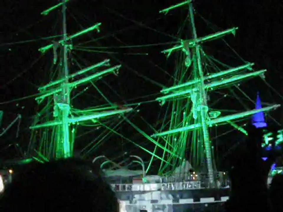 "Le Bélem "   GRAND PAVOIS 2012 : "Voile de nuit"