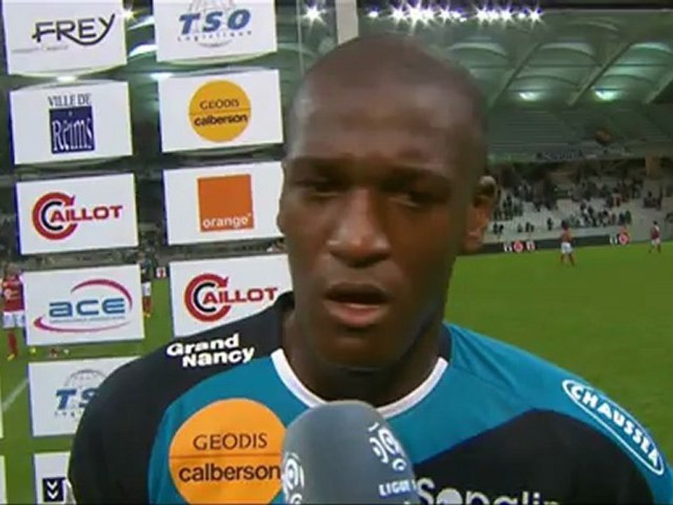 Interview de fin de match : Stade de Reims - AS Nancy Lorraine - saison 2012/2013