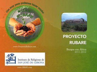 Proyecto RUBARE, Burgos con África (+ Mensaje globos)