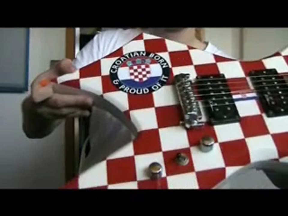 Croatian Custom Guitar - Hrvatska Gitara (Svabo Guitars 'MEDO' - based on BC Rich Warlock)
