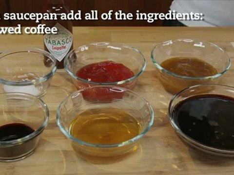 Coffee Barbecue Sauce for Ribs