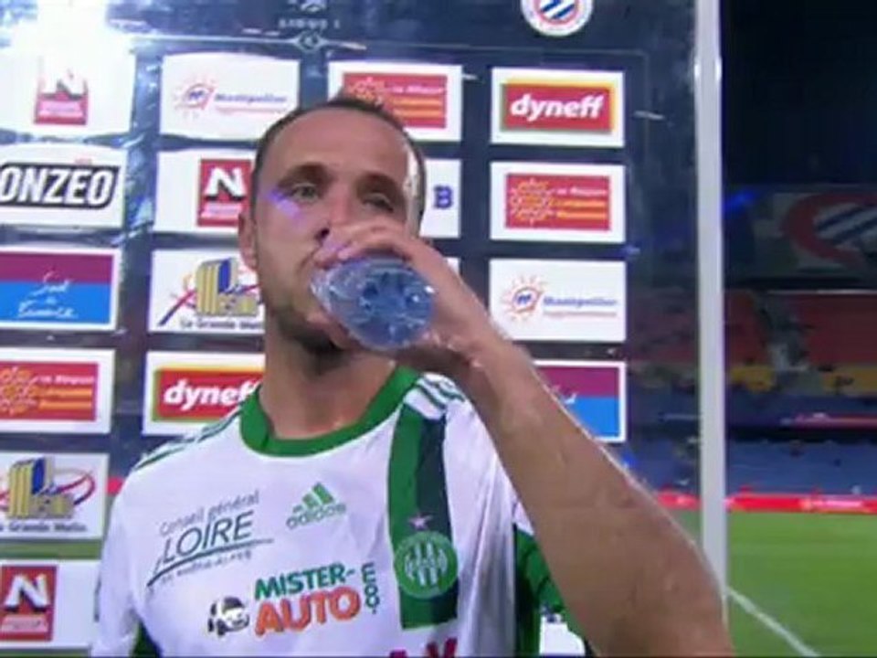 Interview de fin de match : Montpellier Hérault SC - AS Saint-Etienne - saison 2012/2013