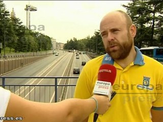 Un joven crítico tras caer a la A-6