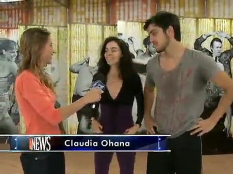 Vdeo Show News Exclusivo Rodrigo Simas e Claudia Ohana prometem surpresas globotv