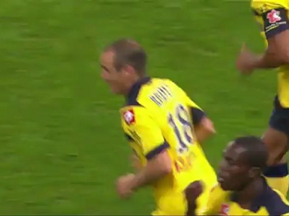 But Sébastien ROUDET (8ème) - FC Sochaux-Montbéliard - ESTAC Troyes (3-1) - saison 2012/2013