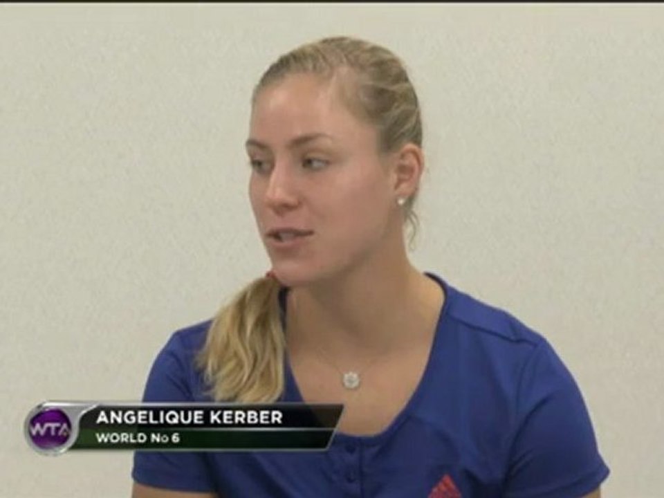 Angelique Kerber ist vom deutschen Tennis angetan