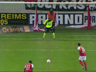 But Diego RIGONATO (61ème pen) - Stade de Reims - AS Nancy Lorraine (2-0) - saison 2012/2013