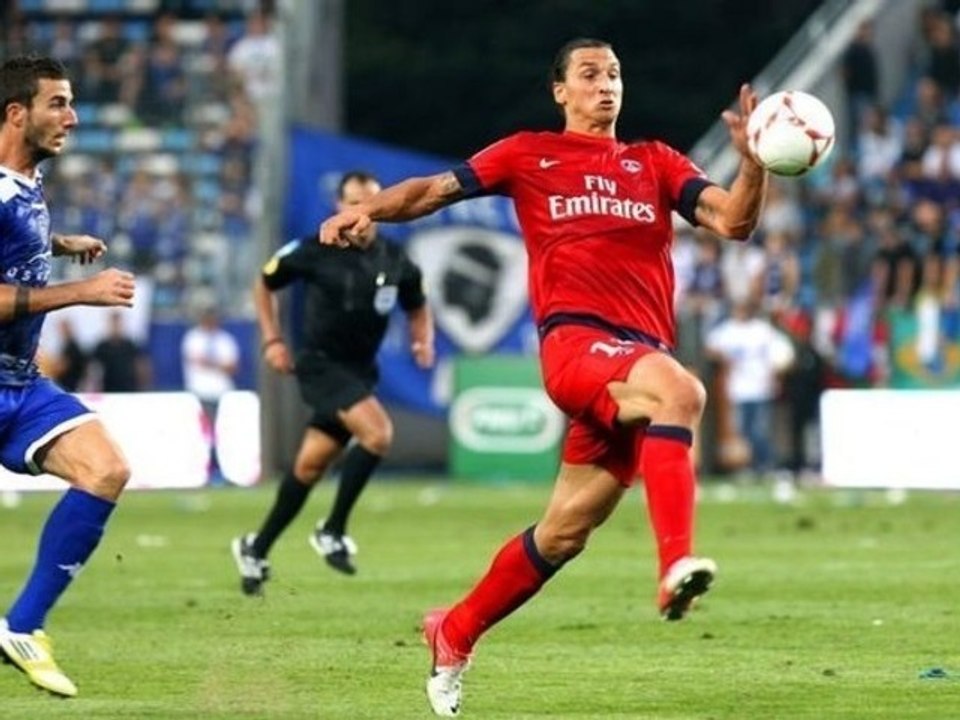 SC Bastia (SCB) - Paris Saint-Germain (PSG) Le résumé du match (6ème journée) - saison 2012/2013