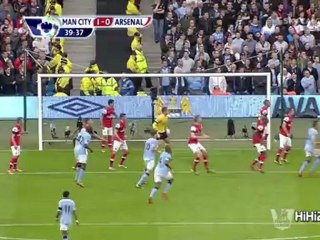 هدف مانشستر سيتي على ارسنال - ليسكوت