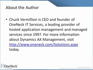 Enterprise Application Management - Why Consider an Application Outsourcing Provider