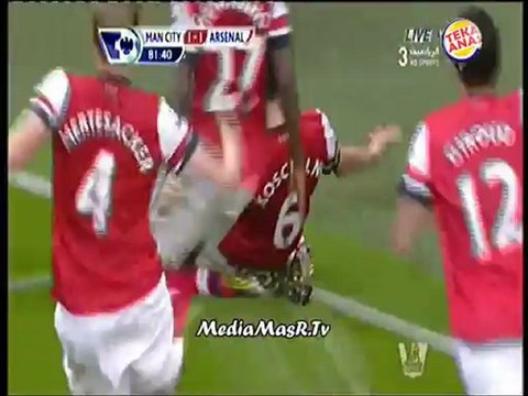 أهداف مباراة مانشستر سيتي 1-1 الارسنال - الجولة الـ 5