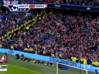 اهداف مباراة ارسنال - مانشستر سيتي
