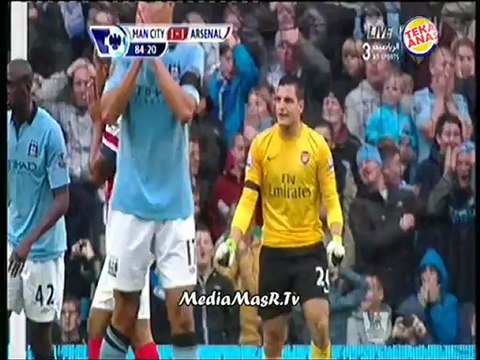 ملخص الشوط الثاني من مباراة مانشستر سيتي 1-1 الارسنال - الجولة الـ 5