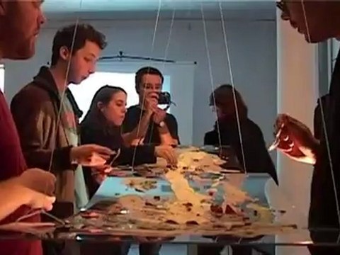 esad de reims installation fabrice eola le final avec les étudiants