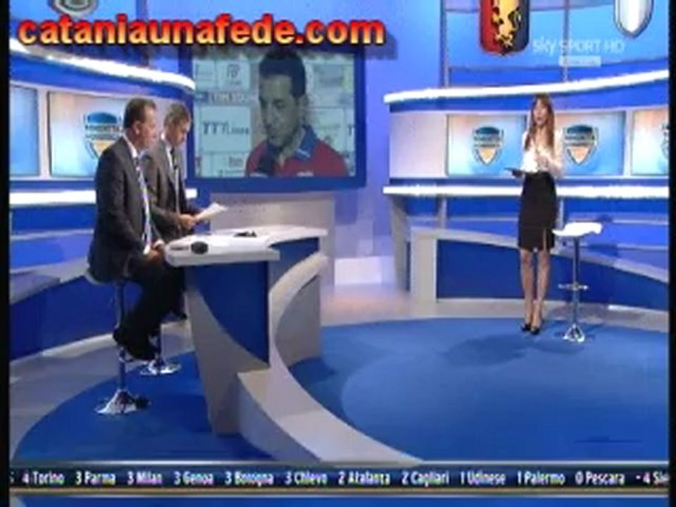 Pulvirenti nel prepartita di CT-NA
