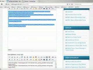 Portala Konu Eklemek | makineogrencileri.net