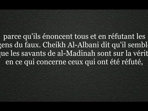 Principes que tout salafis se doivent de connaître - cheikh Ahmad Bazmoul
