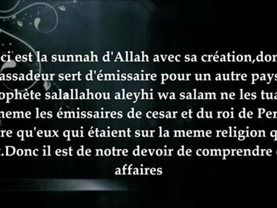 Cheikh as Souheymi conseille la oumma concernant le film infâme
