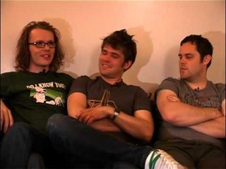 Scouting For Girls 2008 interview - Greg, Roy and Peter (part 1)