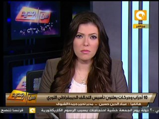 من جديد: تأسيس التحالف الديمقراطي الثوري