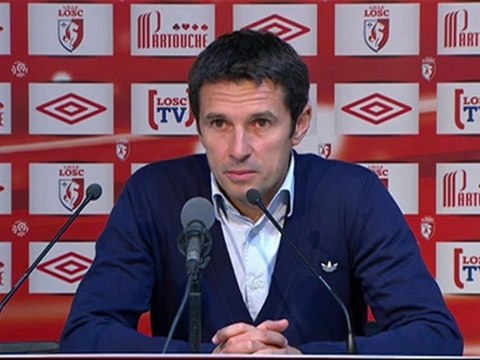 Conférence de presse LOSC Lille - Olympique Lyonnais : Rudi GARCIA (LOSC) - Rémi GARDE (OL) - saison 2012/2013