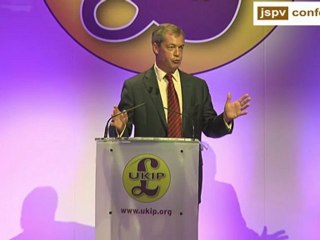UKIP Nigel Farage leaders speech 2012