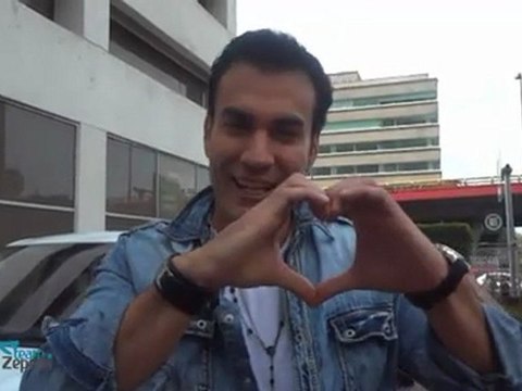 David Zepeda @davidzepeda1 agradece el apoyo de su producción ADP y su #TeamZepeda