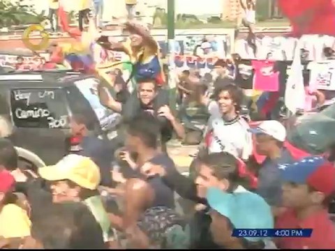 Así fue la visita de Capriles al estado Aragua este domingo