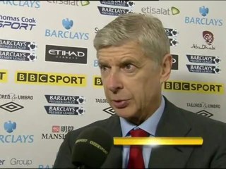 Manchester City VS Arsenal - Post match interview