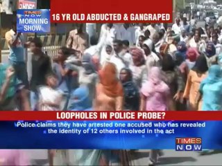 16 yr old abducted and gangraped