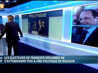 Hollande s'attendait à une baisse de sa cote de popularité