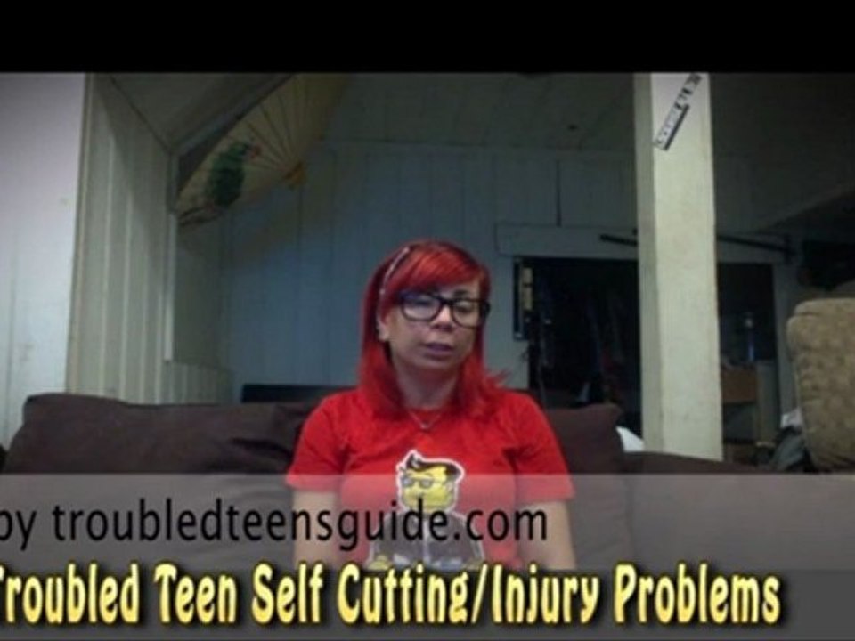 Troubled Teens Self Cutting Behavior Problems