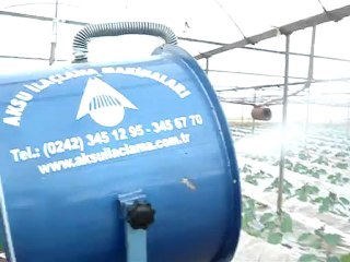 Aksu Efe-20 sera ilaçlamaları 286 (sera ortasından ilaçlama)