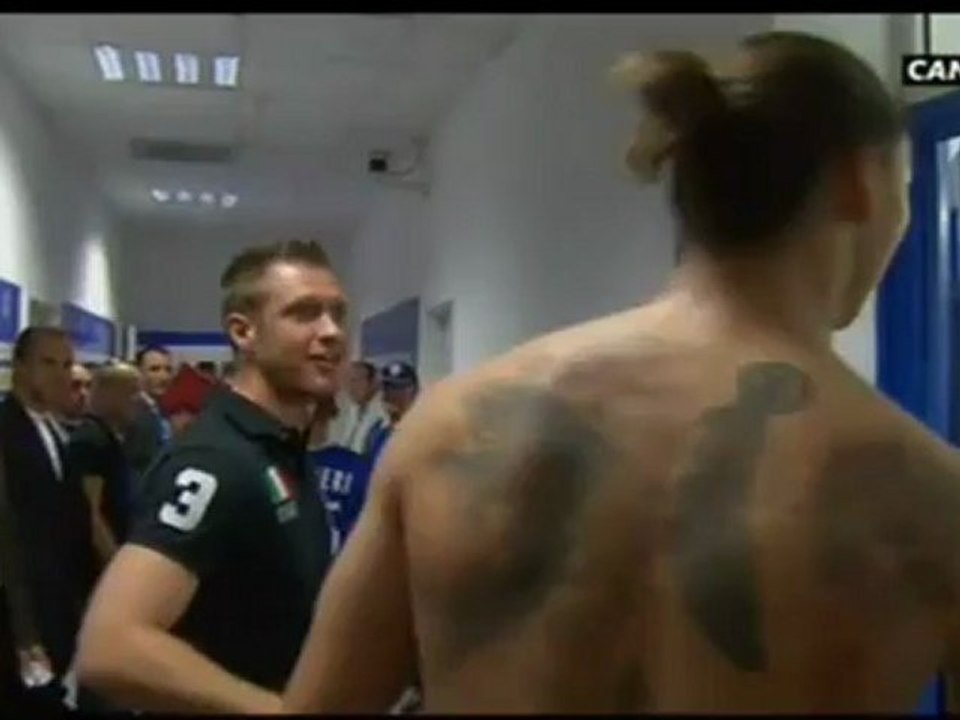 Zlatan Ibrahimovic after match PSG - Bastia