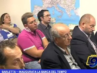 Barletta | Inaugurata la banca del tempo